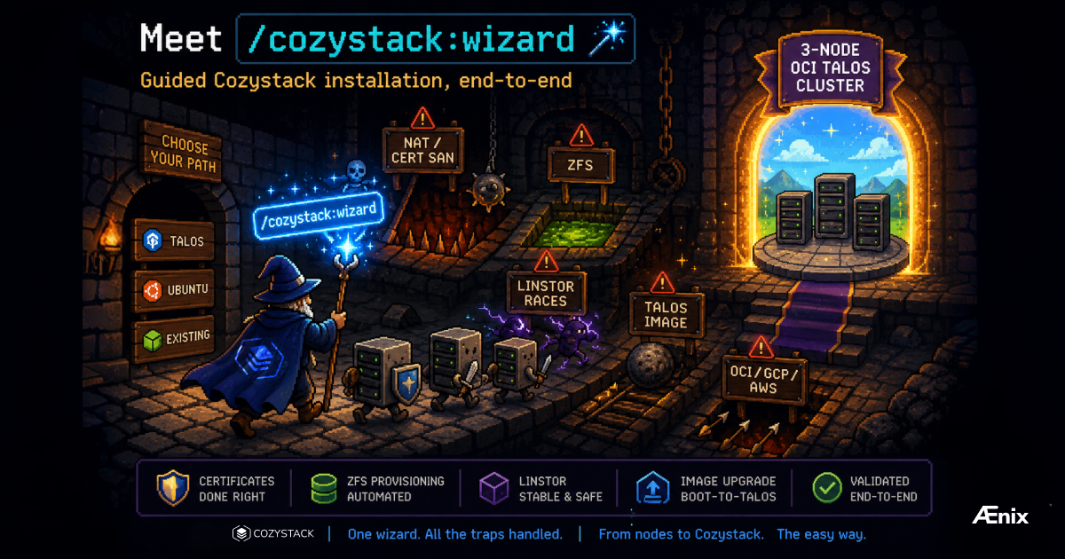 Cozystack विज़ार्ड
